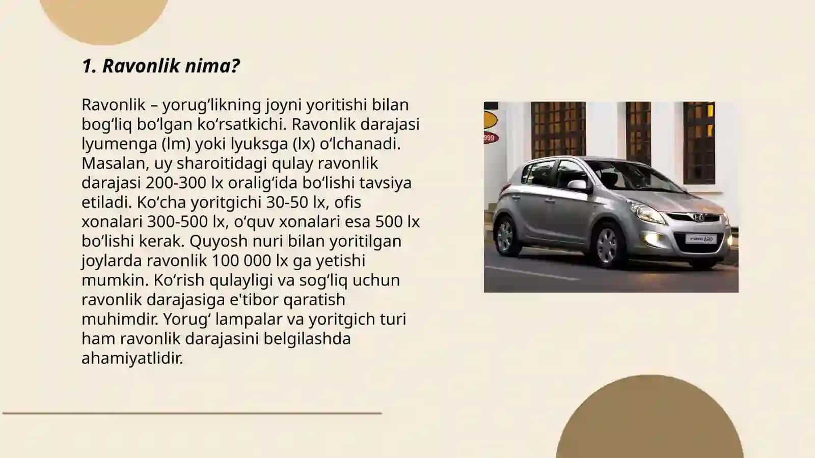 Ravonlik nima? 3