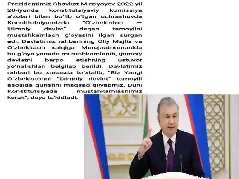 Yangi tahrirdagi Konstitutsiya fanidan ta'lim 3