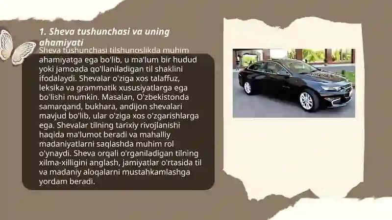 O'zbek shevalari leksikasi 3