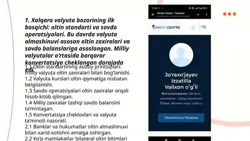 Xalqaro valyuta bozorining shakllanish tarixi, rivojlanish bosqichlari 3