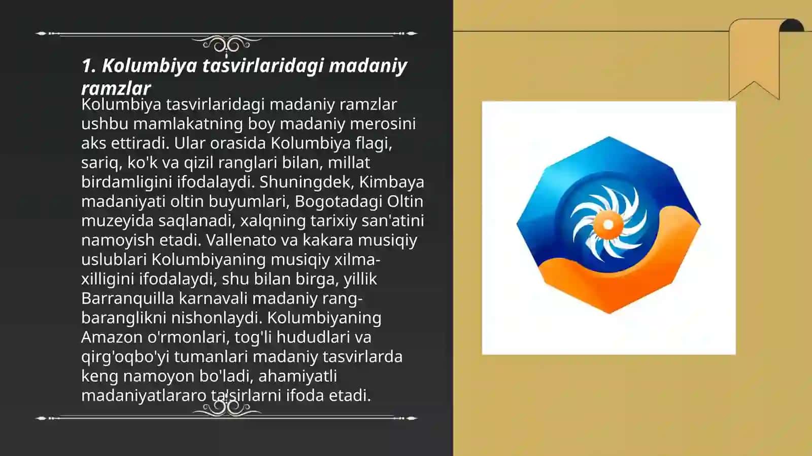Kolumbiya tasvirlaridagi madaniy ramzlar 3