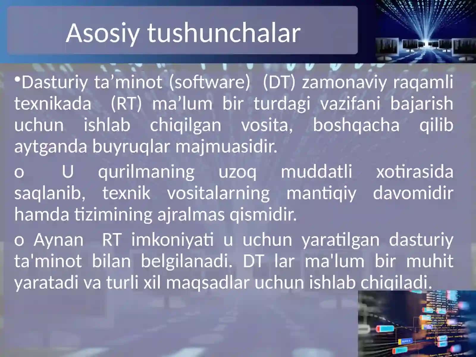 DASTURIY TA’MINOT VA UNING RIVOJLANISH TENDENSIYALARI 3