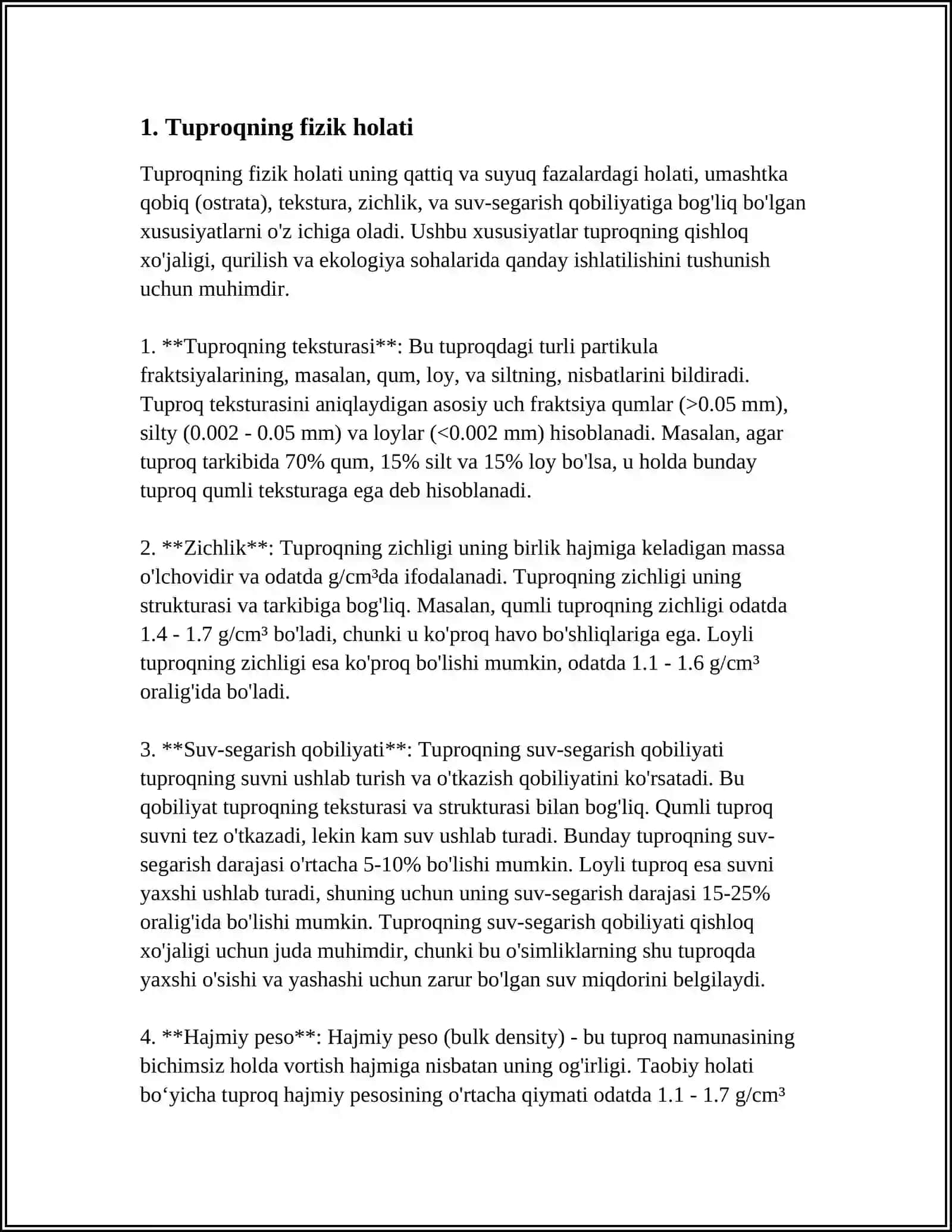 TUPROQNING MARFOLOGIK BELGILARINI ÓRGANISH 3
