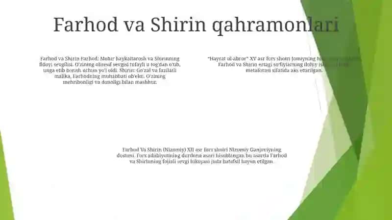 "Farhod Va Shirin" 3