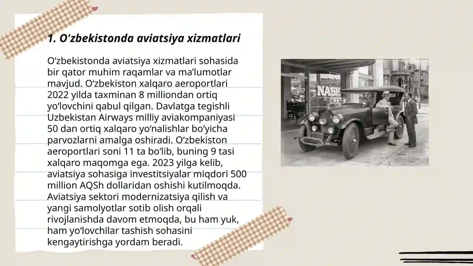 O'zbekistonda Aviatsiya Xizmatlari 3