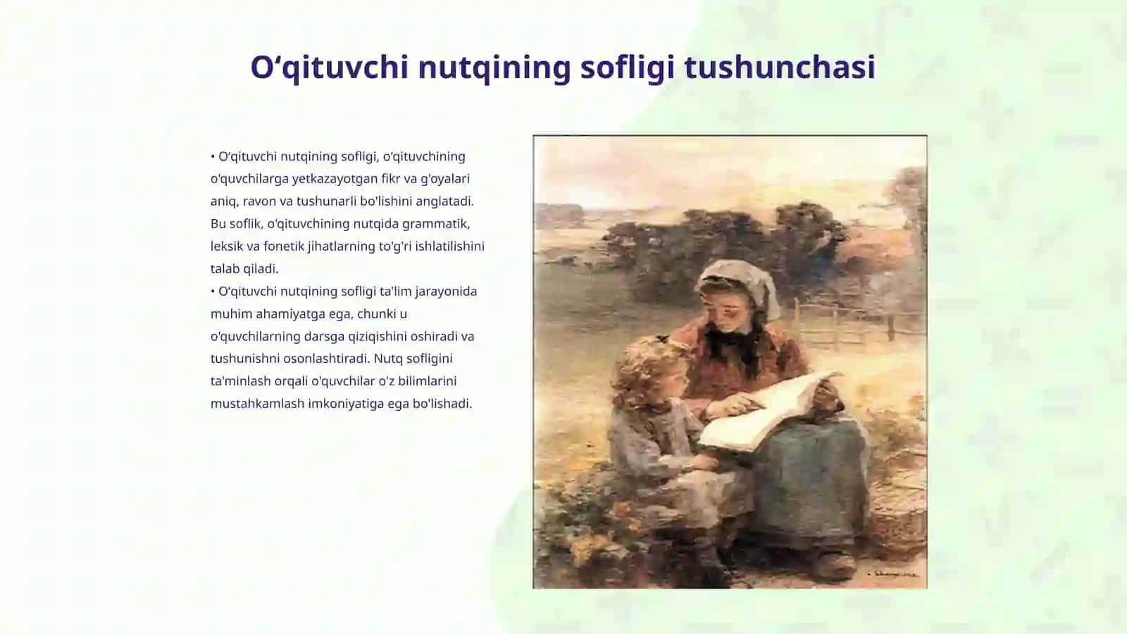 Oʻqituvchi nutqining sofligi 3