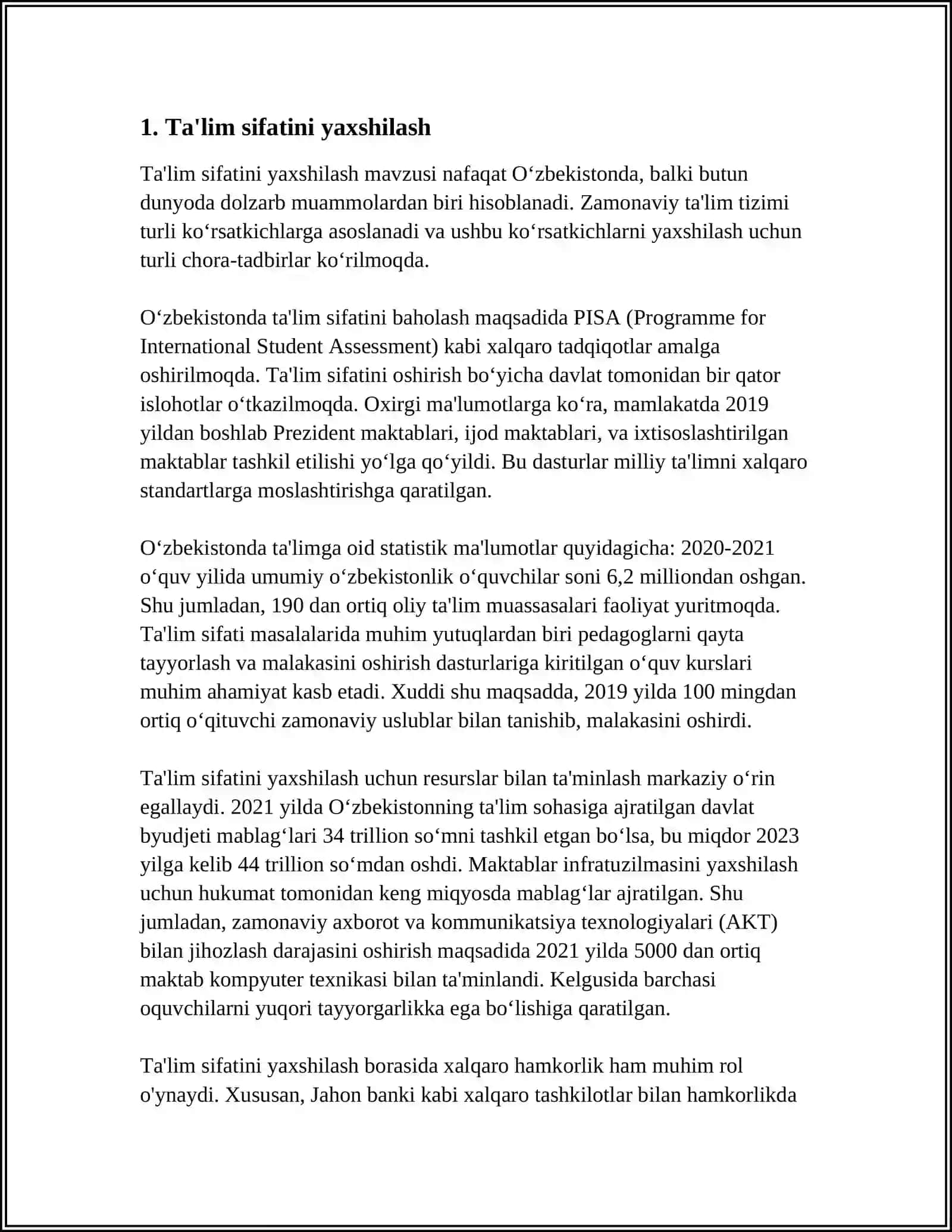 INSTITUTLARNING RIVOJLANISHI 3