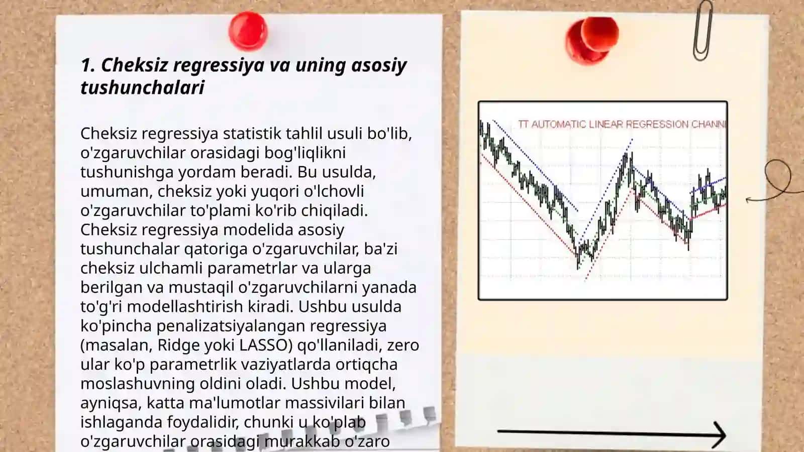 Cheksiz regressiya 3