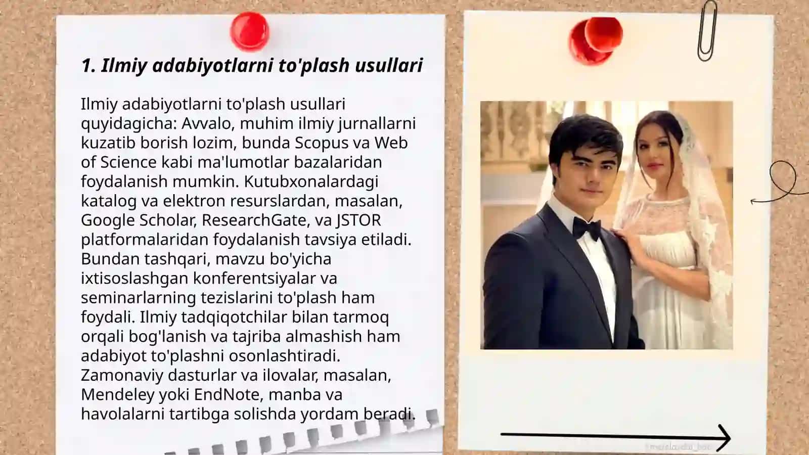 Mavzu: Ilmiy adabiyotlarni to'plash usullari 3
