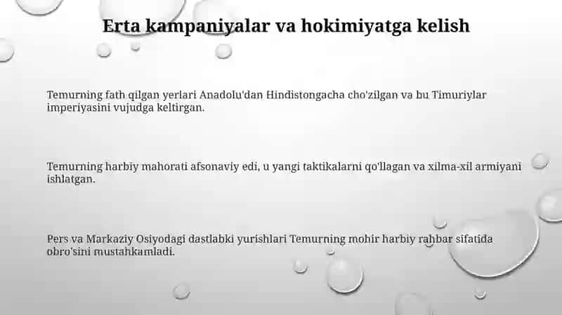 Amir Temurning harbiy yurishlari 3