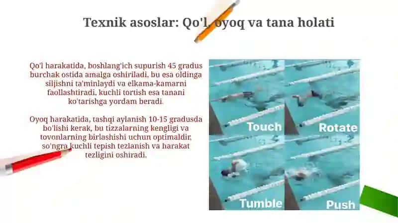 Ko'krakda krol usuli texnikasi 3
