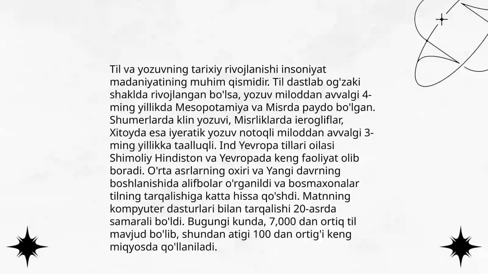 Til va yozuv masalalari 3