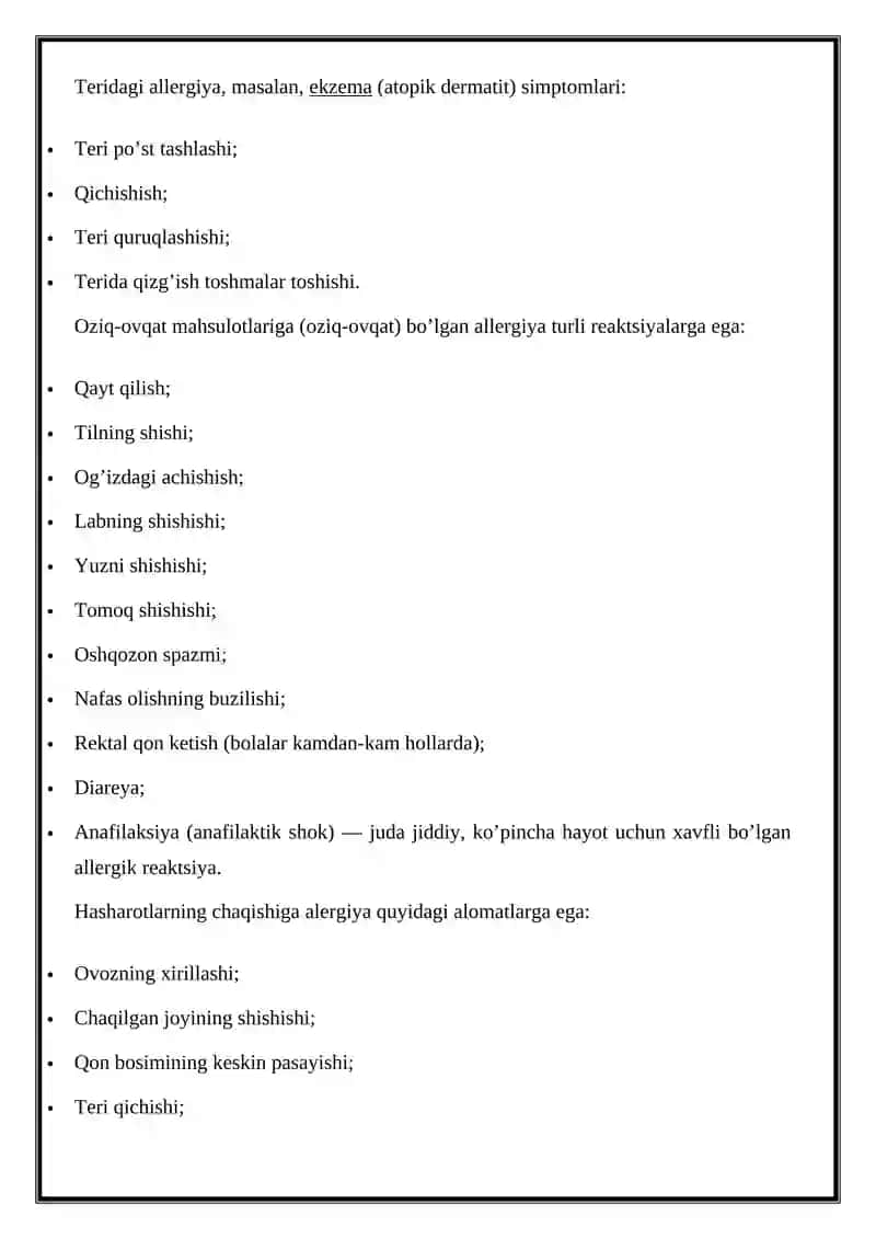 Allergologik sinamalar 3