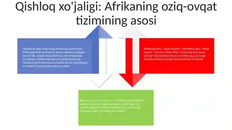 Afrikaning Oziq -Ovqat Sanoati 3