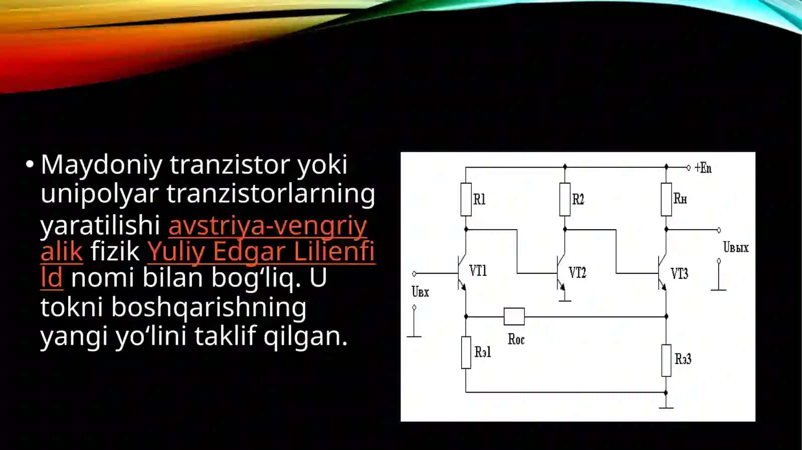 MDYA tranzistorlari kanali 3