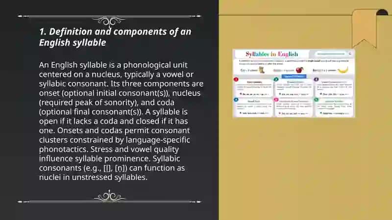 Syllable English 3