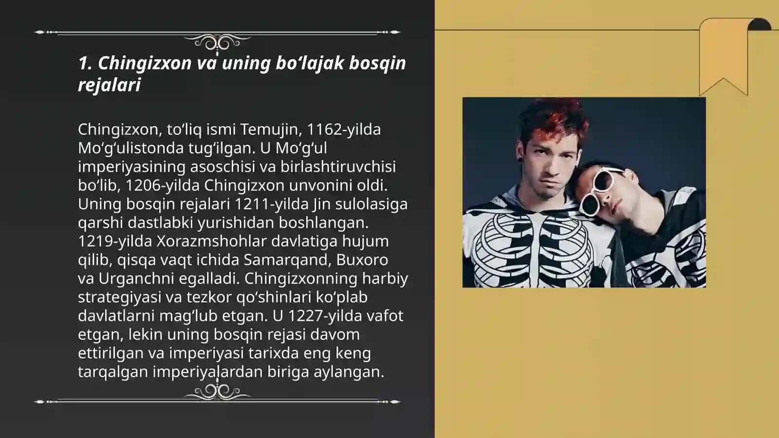 Chingizxon va uning boʻlajak bosqin rejalari 3