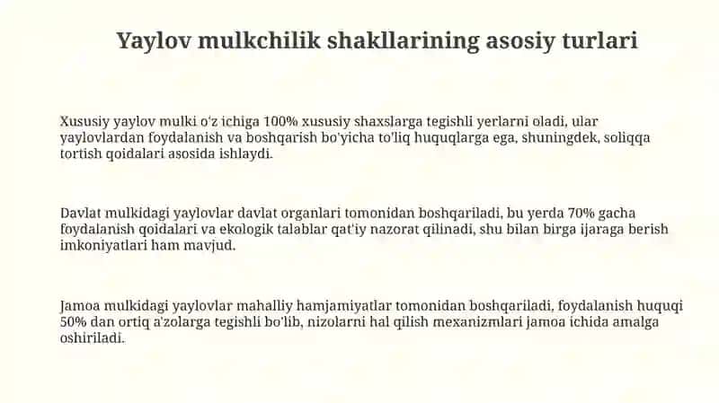 Xususiy yaylov mulki 3