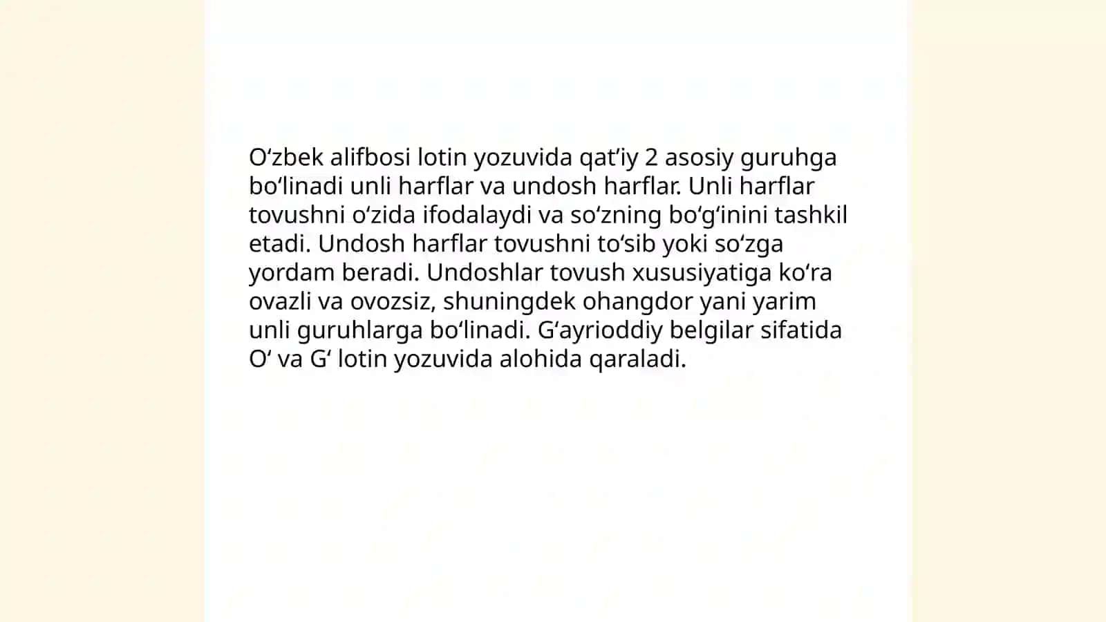 Oʻzbek tilining asosiy imlo qoidalarini oʻzlashtirish 3