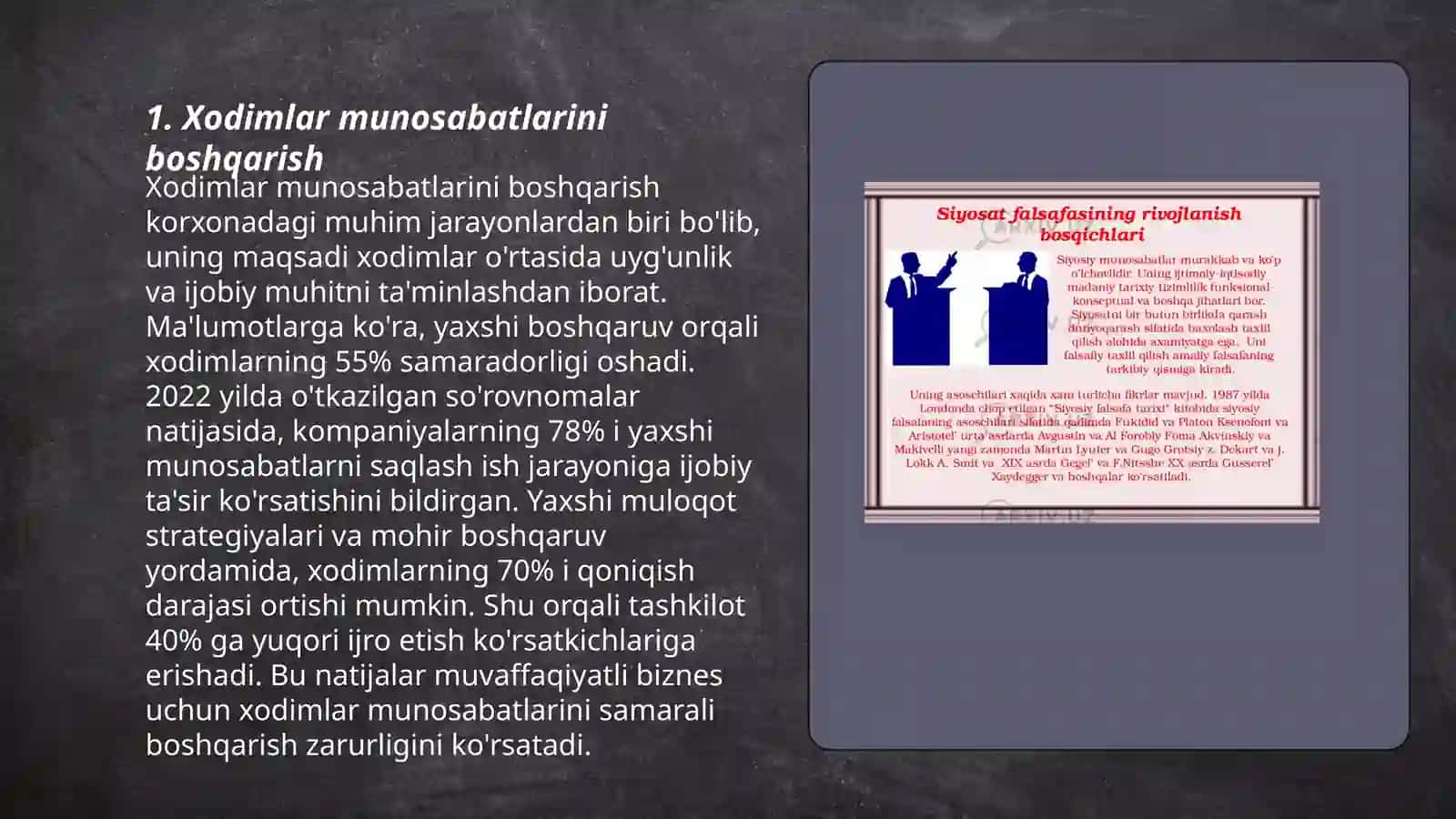 Xodimlar munosabatlari va korporativ ijtimoiy javobgarlik 3