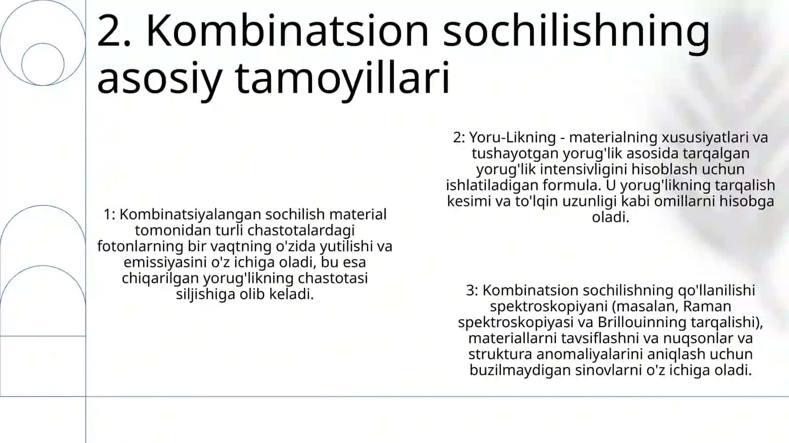 Yorug'Likning Kombinasion Sochilishi Va Uning Qo'Llanishi 3