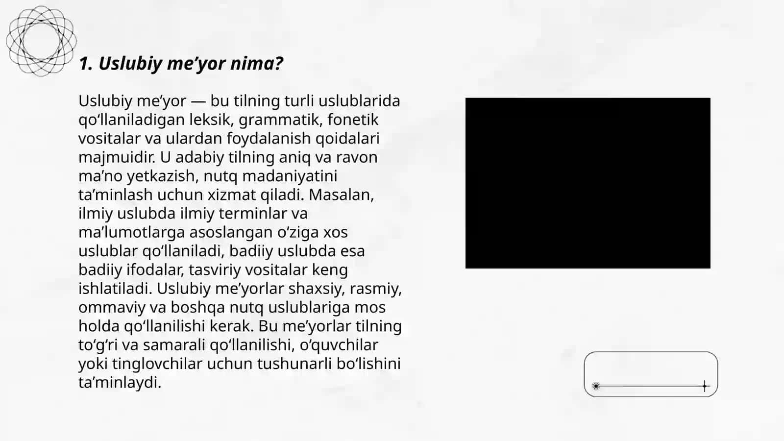 Uslubiy me’yorlanganlikni ta’minlovchi lingvistik va nolingvistik omillar 3