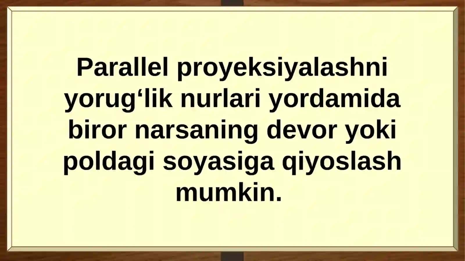 Geometriya10-sinf Fazoda ortogonal proyeksiya va undan texnikada foydalanish 3