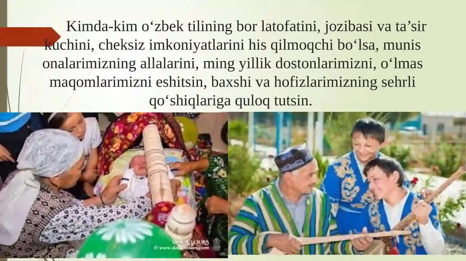 O‘zbek tilining borli to‘fati uning madaniyati 3