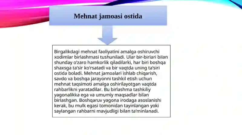 Mehnat jamoalarida xodimlarni boshqarish 3