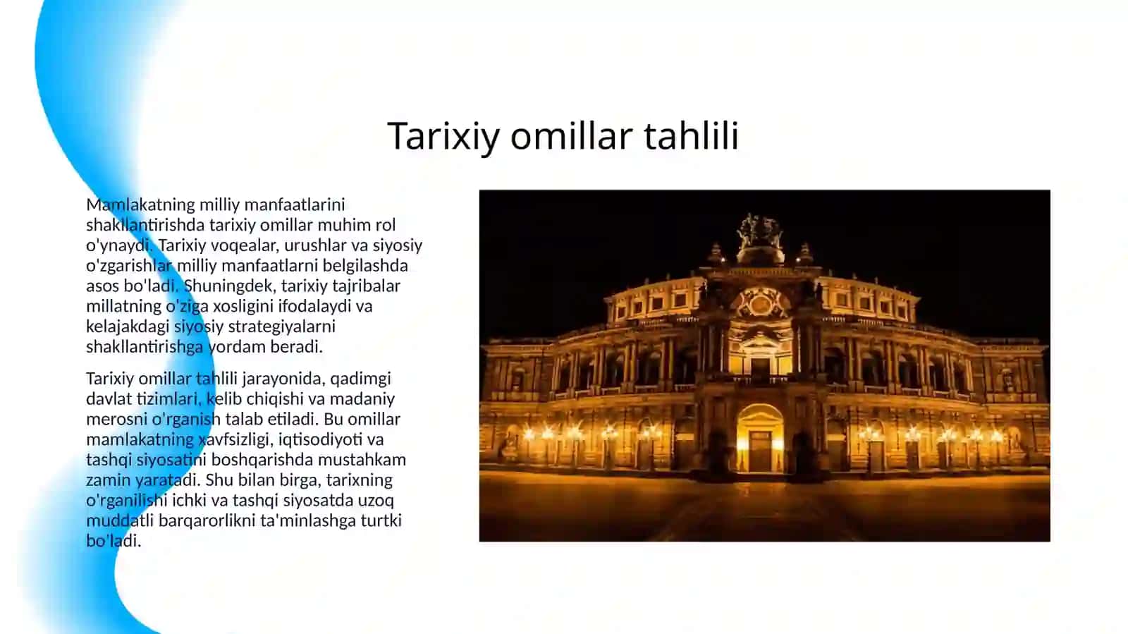 MAMLAKATNING MILLIY MANFAATLARINI SHAKLLANTIRISH VA AMALGA OSHIRISH TAJRIBASI 3