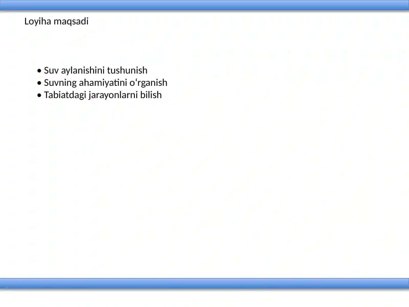 Suvning tabiatdagi aylanishi 3