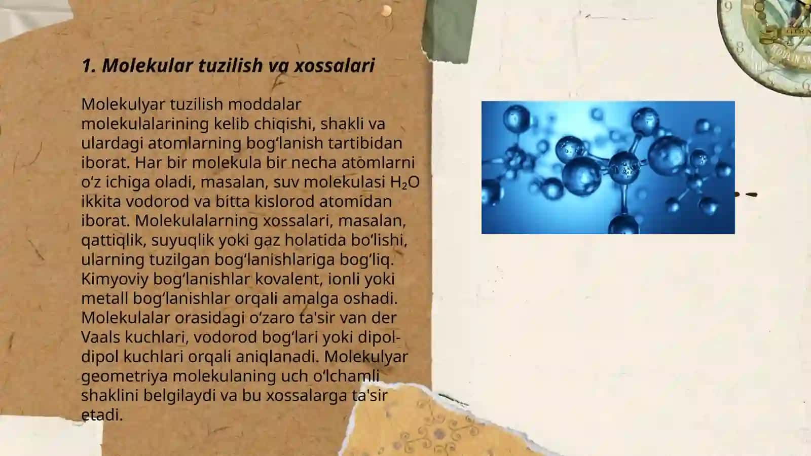 Molekulyar fizika 3