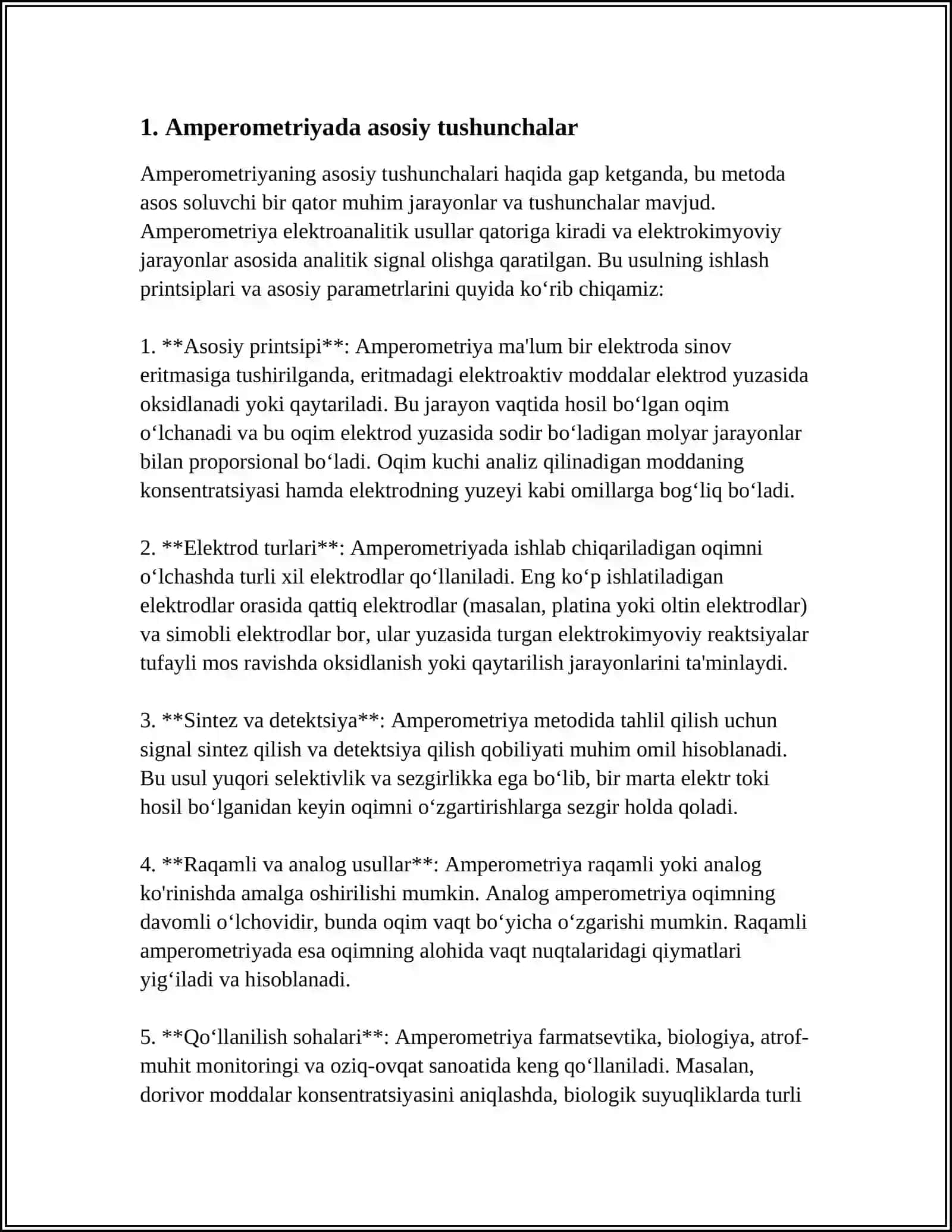 AMPEROMETRIYA 3