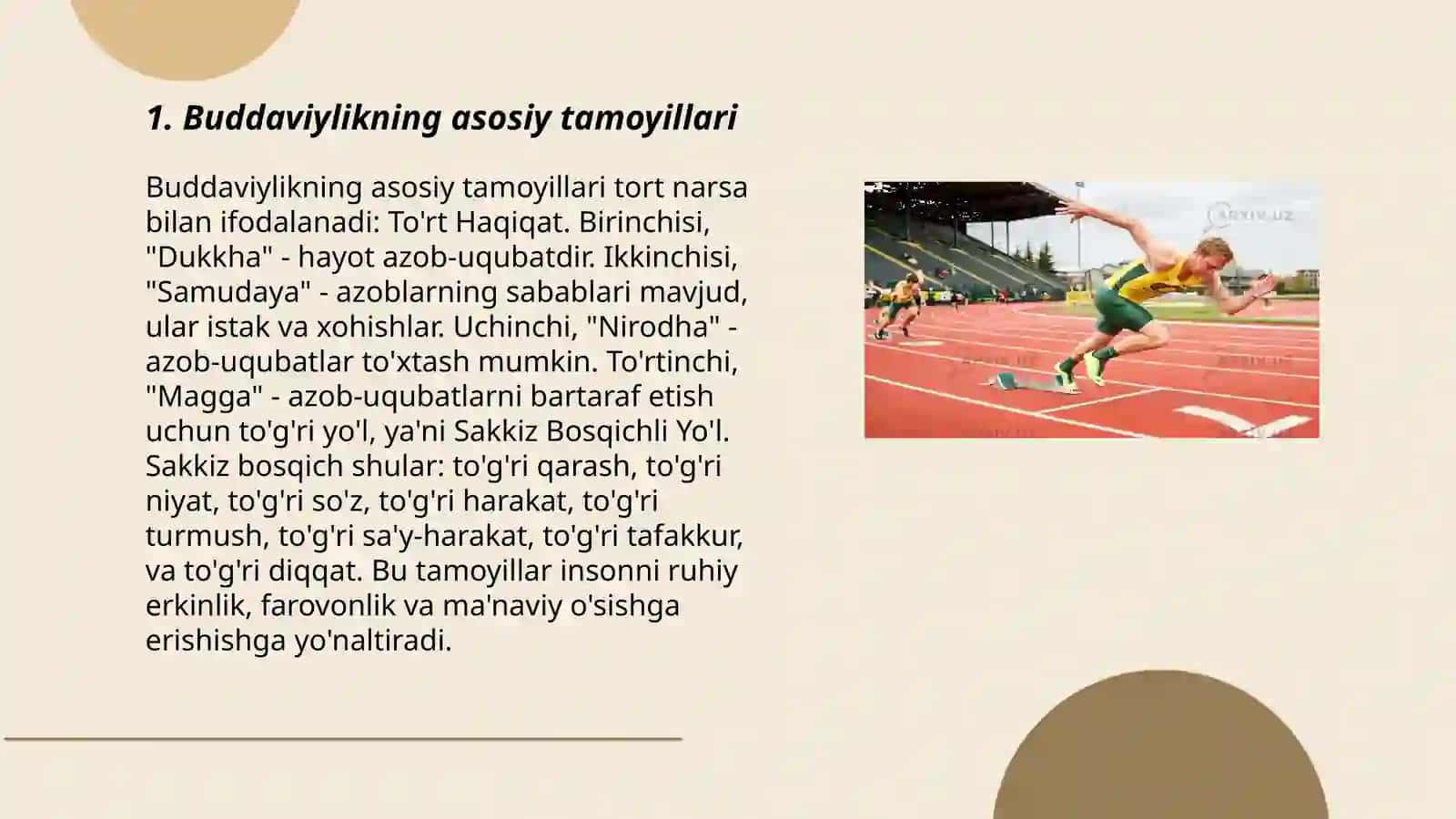 Buddaviylik va uning muhim qoidalari 3