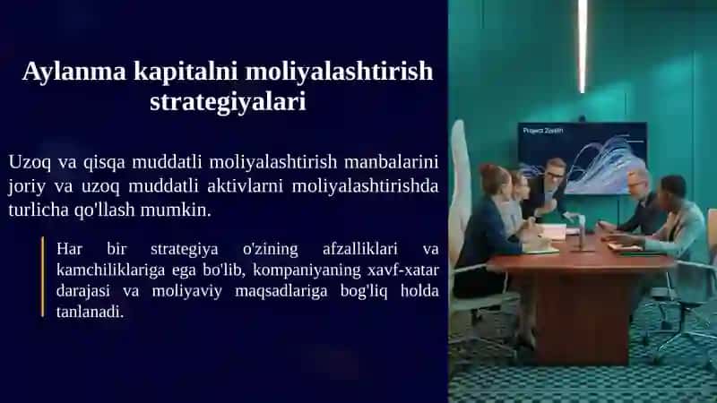 Aylanma Kapitalni Moliyalashtirish 3
