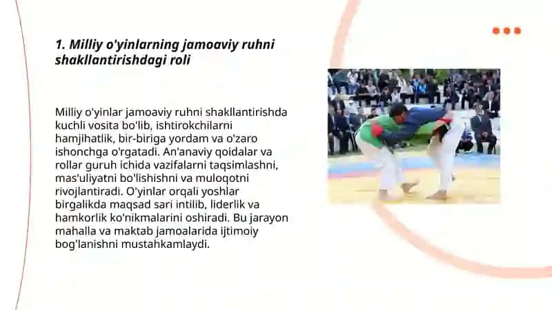 Milliy o'yinlarning jamoaviylik va koordinatsiyani rivojlantirishdagi roli 3