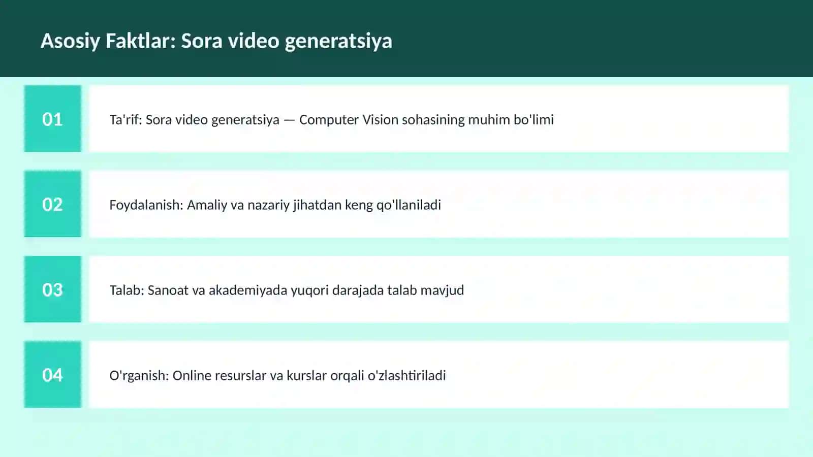 Sora video generatsiya 3