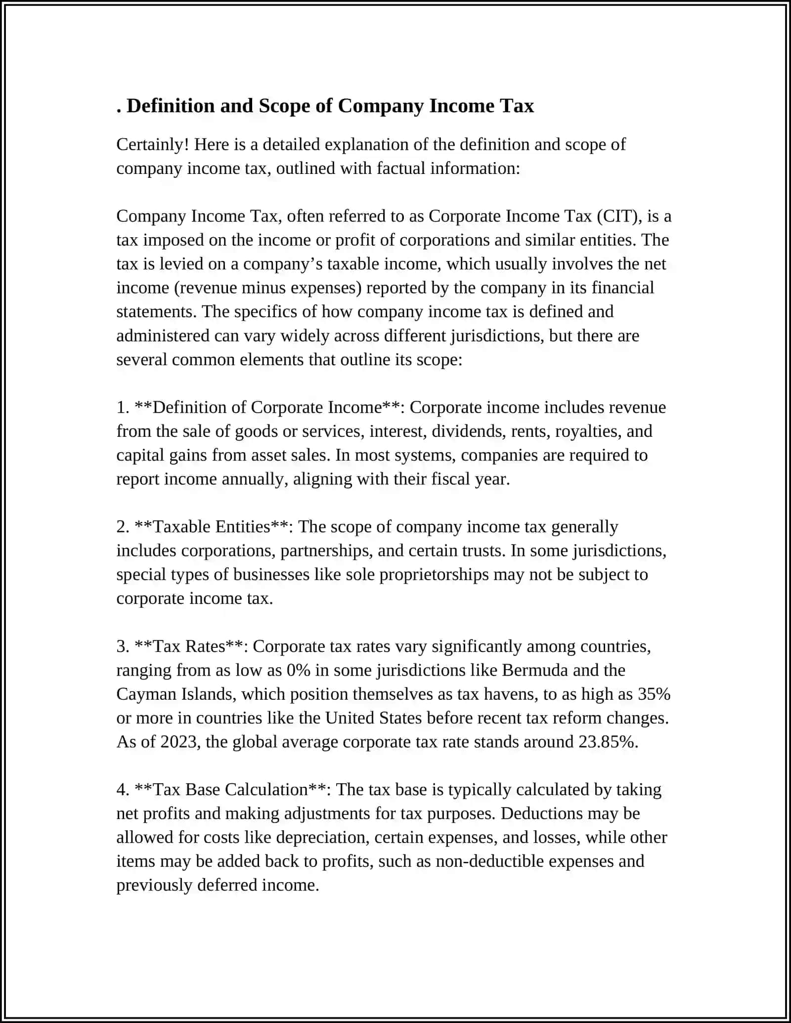COMPANY INCOME TAX 3