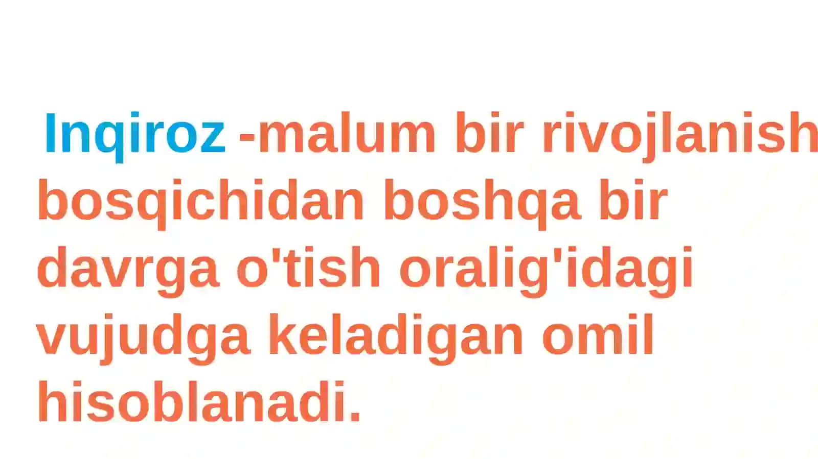 UMR DAVRLARI INQIROZI 3