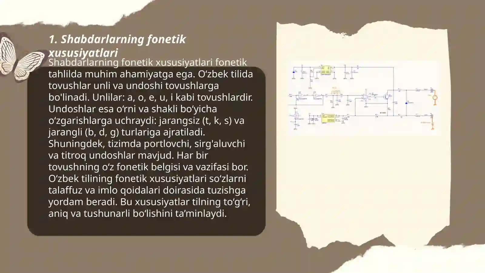 Shabdar va bersim sistematikasi va morfologiyasi 3