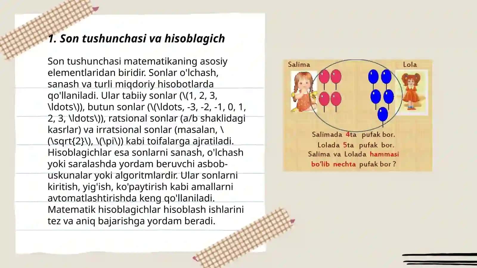 Katta yoshdagi bolalarning matematik tasavvurini shakllantirish 3