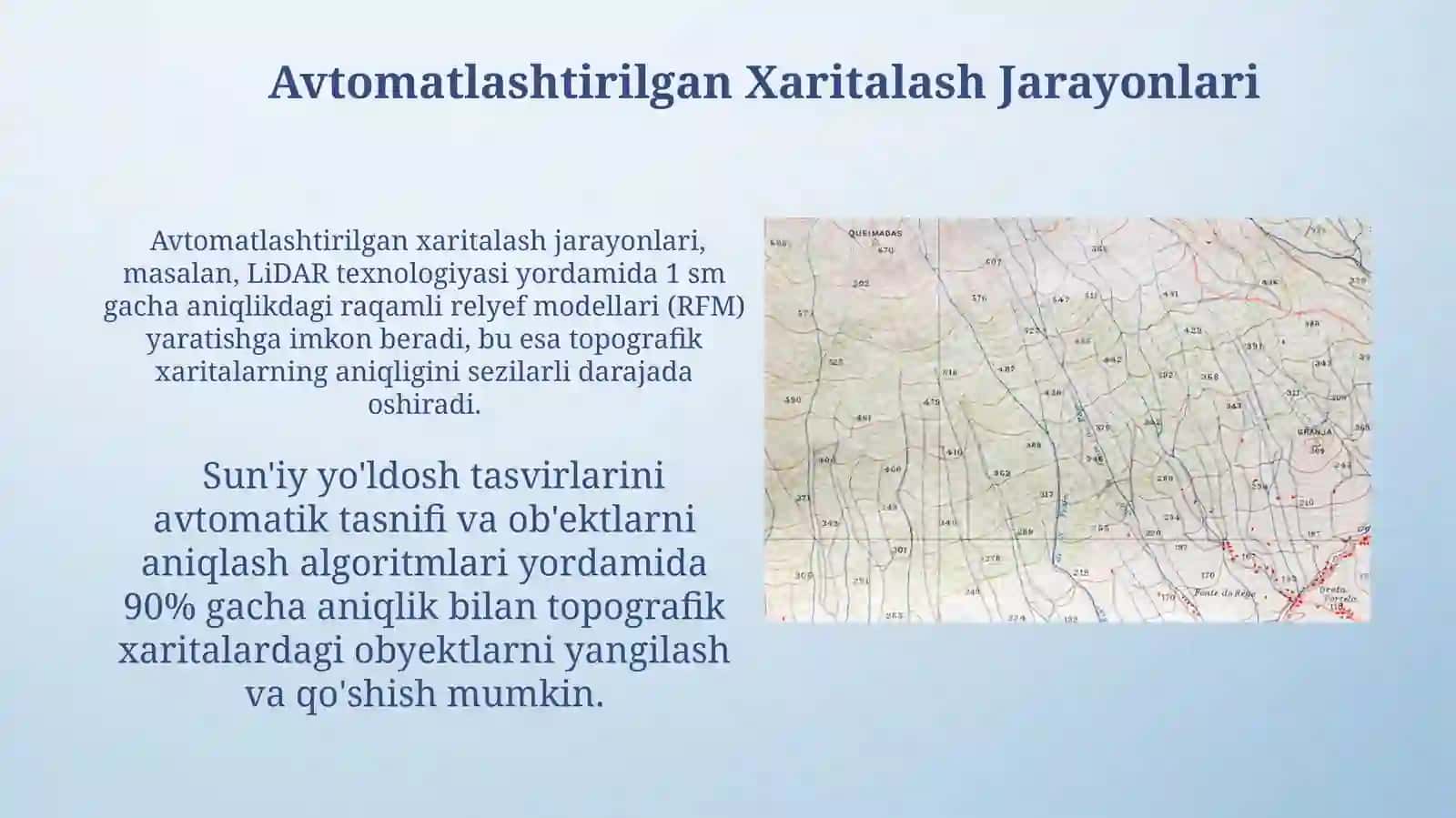 Avtomatlashtirilgan Xaritalash Jarayonlari 3