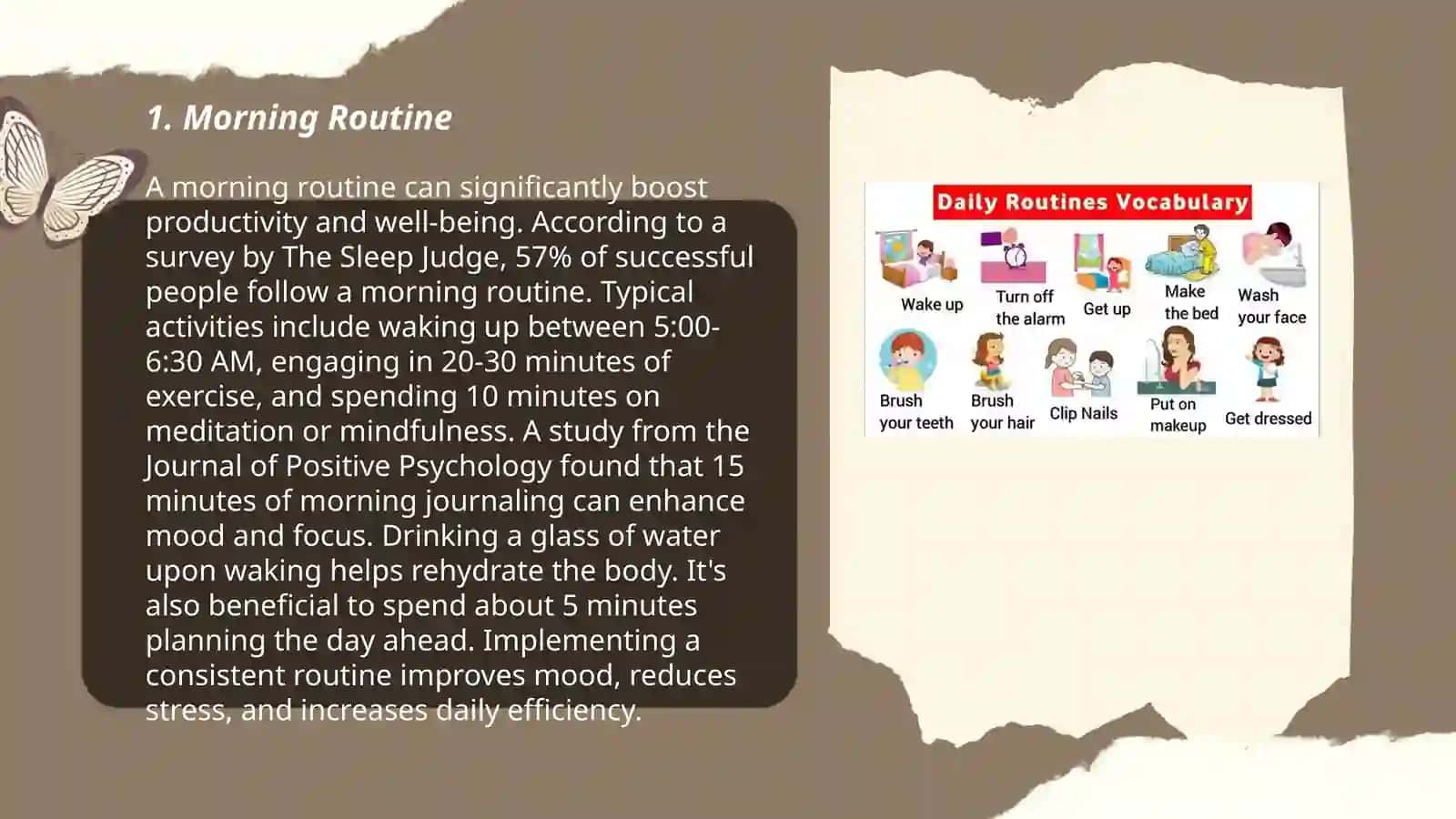 Daily routine Mamadiyorova Sevinchoy 3