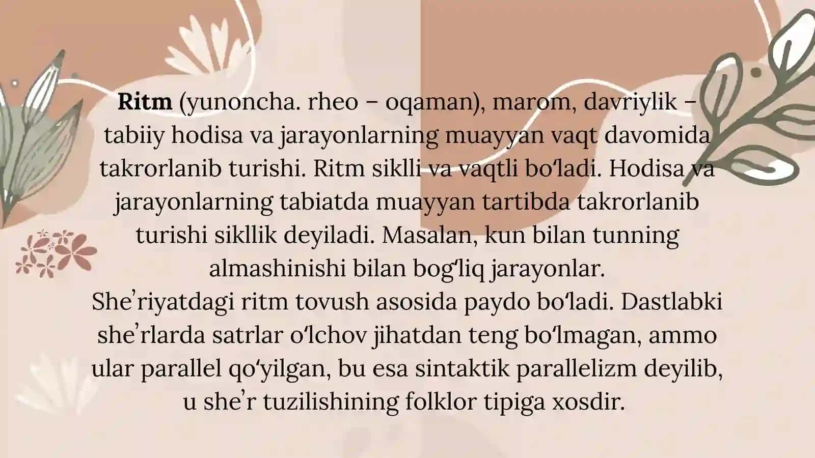Dramada ritm va ohang 3