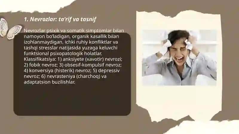 Nevrozlar va himoya mexanizmlari 3