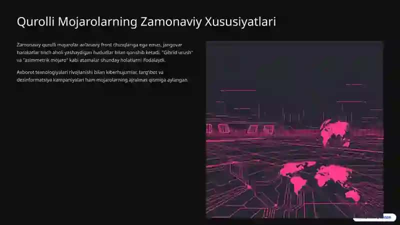 Qurolli Mojarolar Oqibatidagi Ijtimoiy Muammolar 3