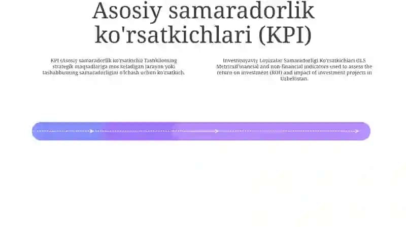 Investitsiyaviy Loyixalar Samaradorligi Ko’Rsatkichlari Va Ularni Oshirish Yo’Llari 3
