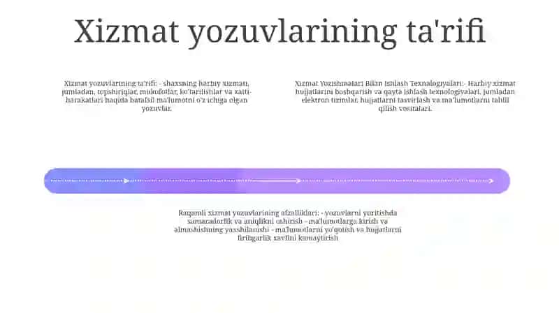 Xizmat Yozishmalari Bilan Ishlash Texnalogiyalari 3