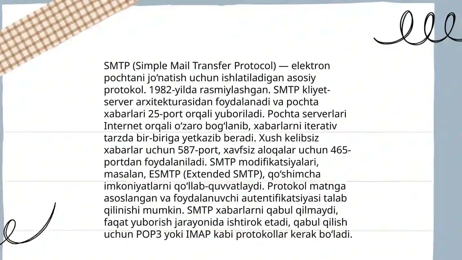 SMTP protokoli asosida tarmoq dasturini yaratish 3