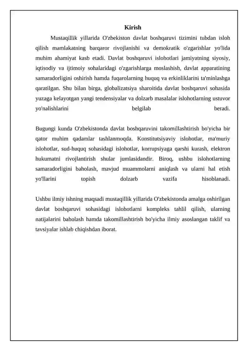 Mustaqillik yillarida davlat boshqaruvi islohotlari 3